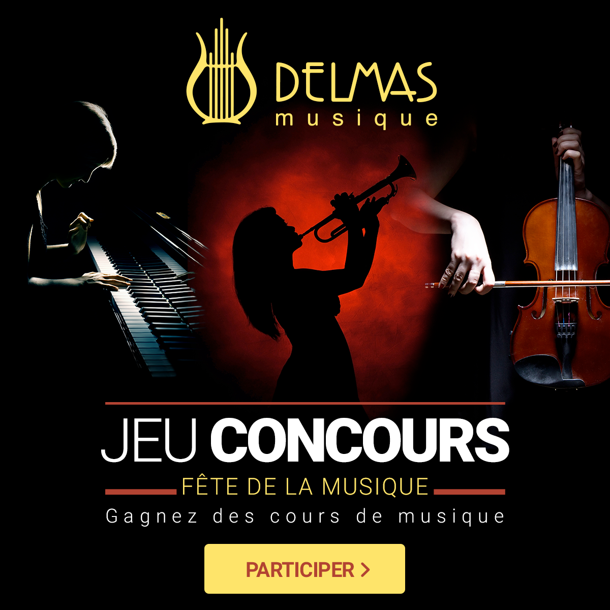 Delmas Musique Jeu Concours Fête de la Musique Delmas Musique visuel-FDLM-DELMAS Jeu Concours Fête de la Musique