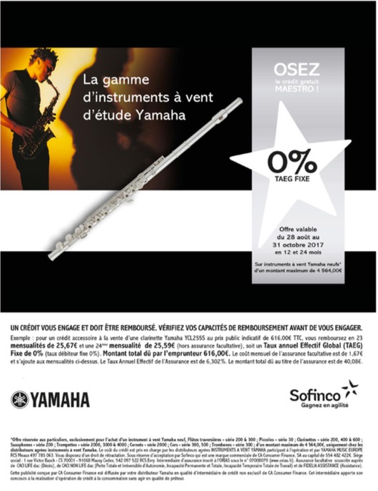 Delmas Musique Profitez d'un crédit gratuit Sofinco pour vos instruments Yamaha à la rentrée 2017 Delmas Musique Capture-d’écran-2017-08-27-à-15.34.36 Profitez d'un crédit gratuit Sofinco pour vos instruments Yamaha à la rentrée 2017
