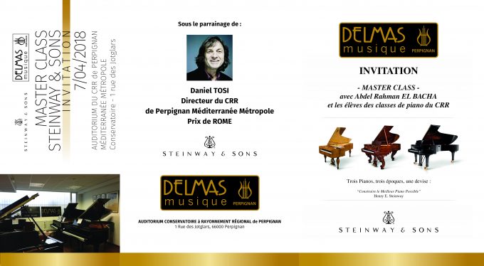 Delmas Musique dépliant_recto-680x374 Master Class Steinway & Sons avec Abdel Rahman EL BACHA 