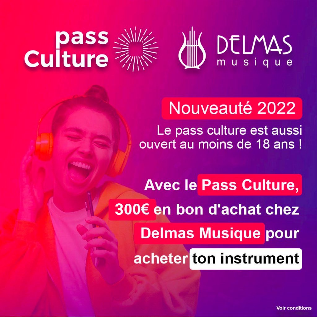 Delmas Musique PASS CULTURE 2022 CHEZ DELMAS MUSIQUE Delmas Musique DELMAS-1024x1024 PASS CULTURE 2022 CHEZ DELMAS MUSIQUE