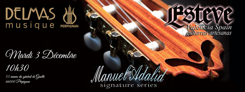 Delmas Musique Rencontre avec le luthier MANUEL ADALID (Guitares ESTEVE) le mardi 3 décembre à 10h30 Delmas Musique image-1024x385 Rencontre avec le luthier MANUEL ADALID (Guitares ESTEVE) le mardi 3 décembre à 10h30