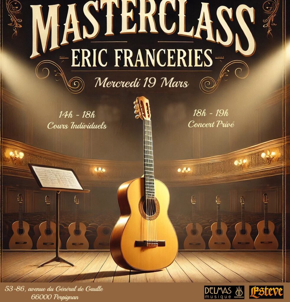 Delmas Musique MasterClass Guitare avec ERIC FRANCERIES le 19 MARS après midi Delmas Musique final-cover-masterclass-Franceries-985x1024 MasterClass Guitare avec ERIC FRANCERIES le 19 MARS après midi